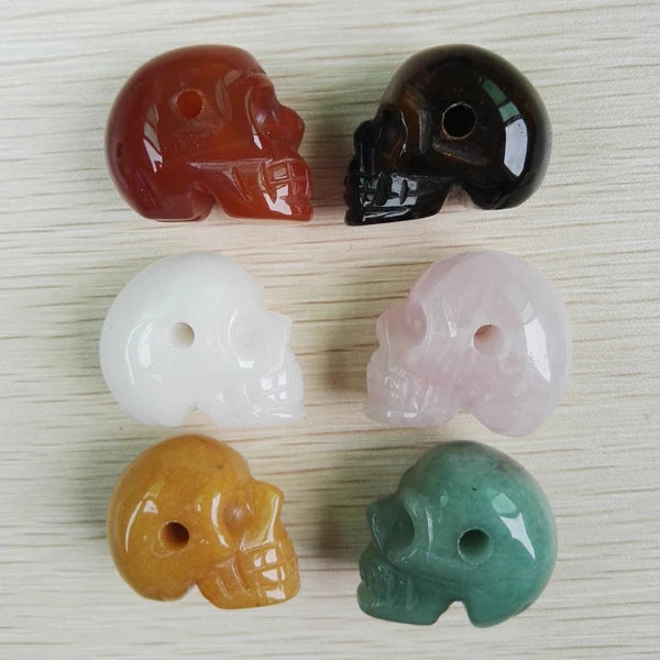 Mixed Crystal Skull Beads-ToShay.org