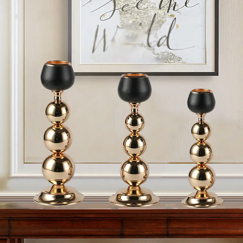 Gold Candle Stands-ToShay.org