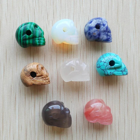Mixed Crystal Skull Beads-ToShay.org