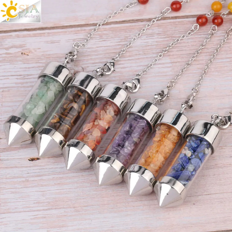 Mixed Crystal Pendulums-ToShay.org