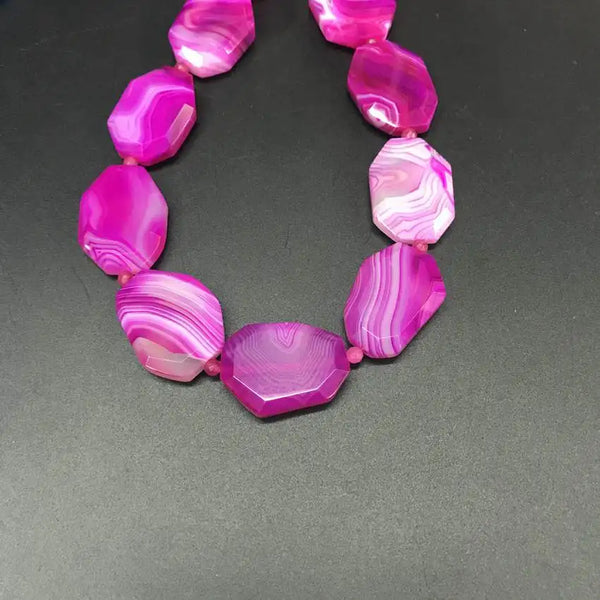 Mixed Agate Slice Beads-ToShay.org