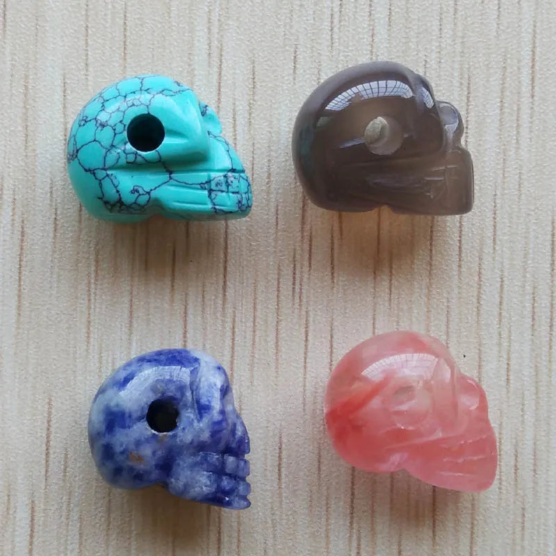 Mixed Crystal Skull Beads-ToShay.org