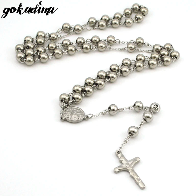 Stainless Steel Rosary-ToShay.org