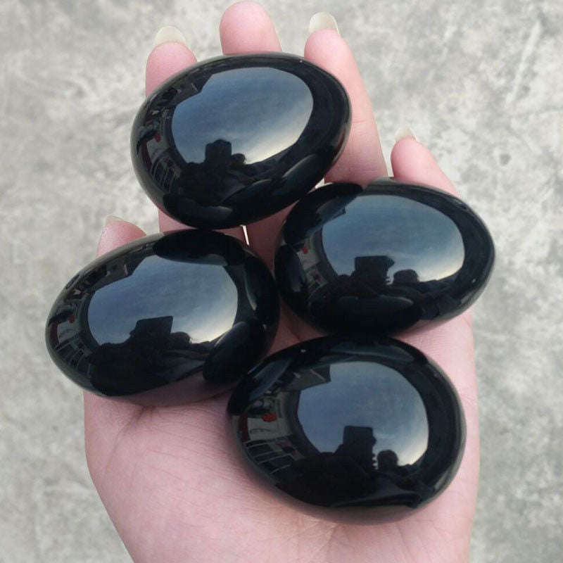 Black Obsidian Egg-ToShay.org