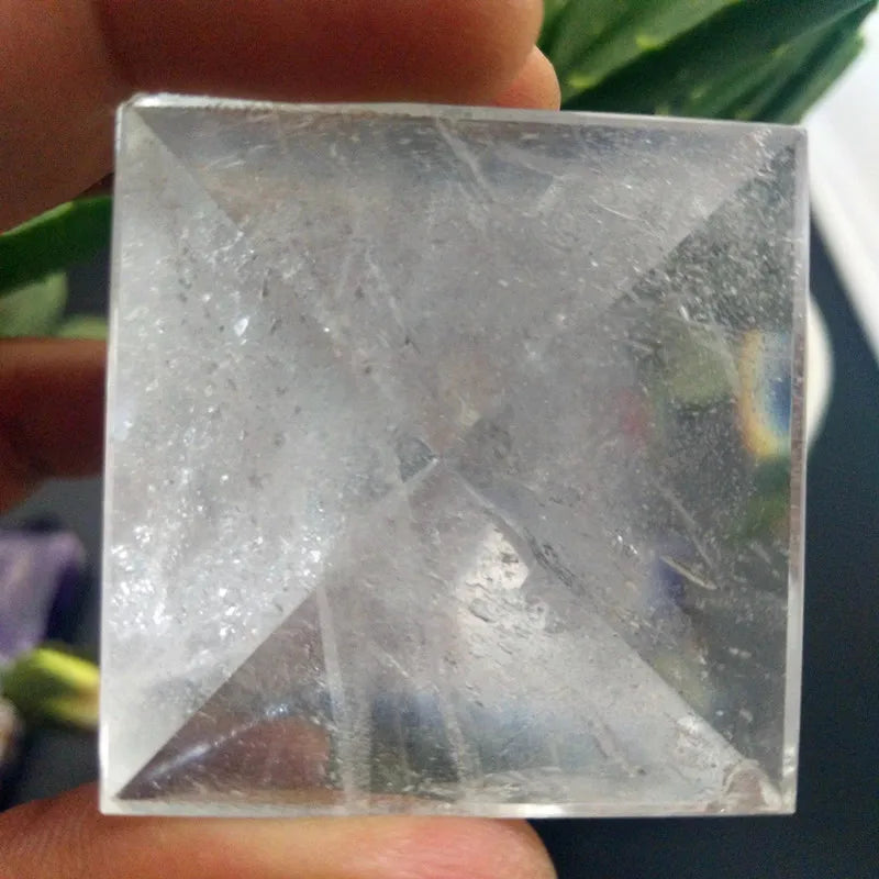 Clear Quartz Crystal Pyramid-ToShay.org