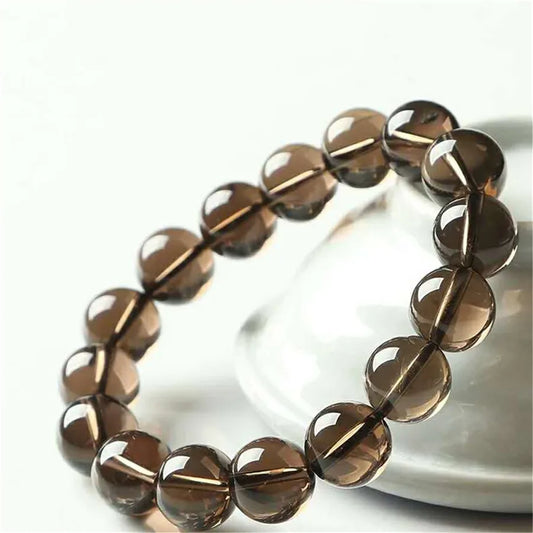 Brown Smoky Quartz Bracelet-ToShay.org