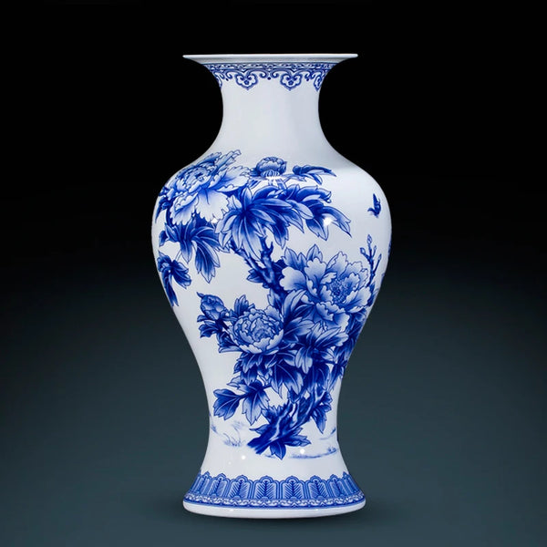 Jingdezhen Blue Porcelain Vases-ToShay.org