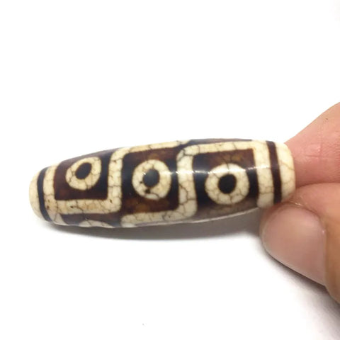 Tibetan Agate Eyes Dzi Beads-ToShay.org
