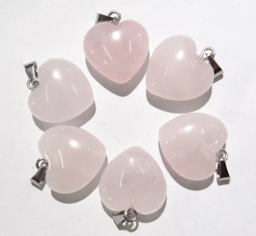 Mixed Crystal Heart Pendants-ToShay.org