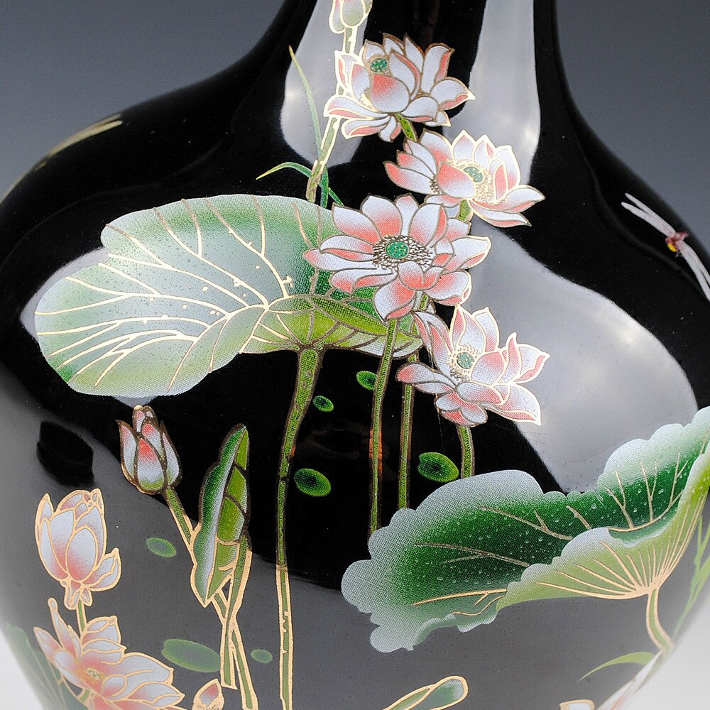 Jingdezhen Lotus Vase-ToShay.org