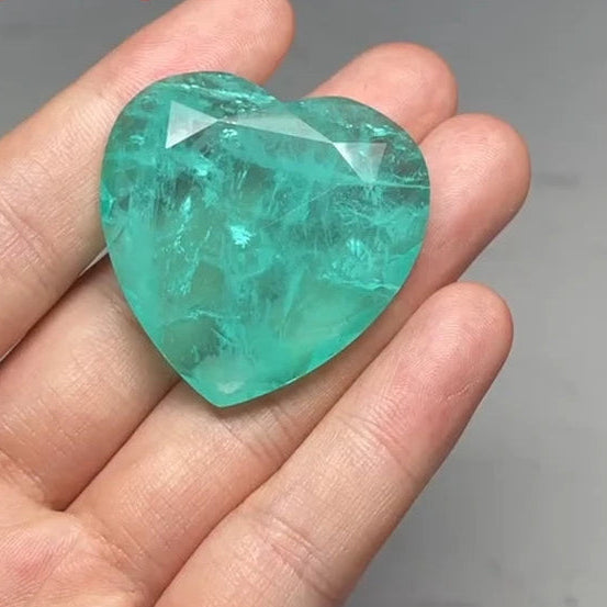 Green Paraiba Heart-ToShay.org