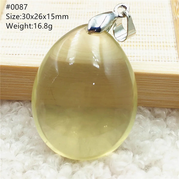 Yellow Citrine Quartz Pendant-ToShay.org