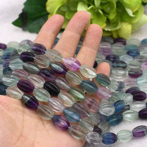 Rainbow Fluorite Beads-ToShay.org