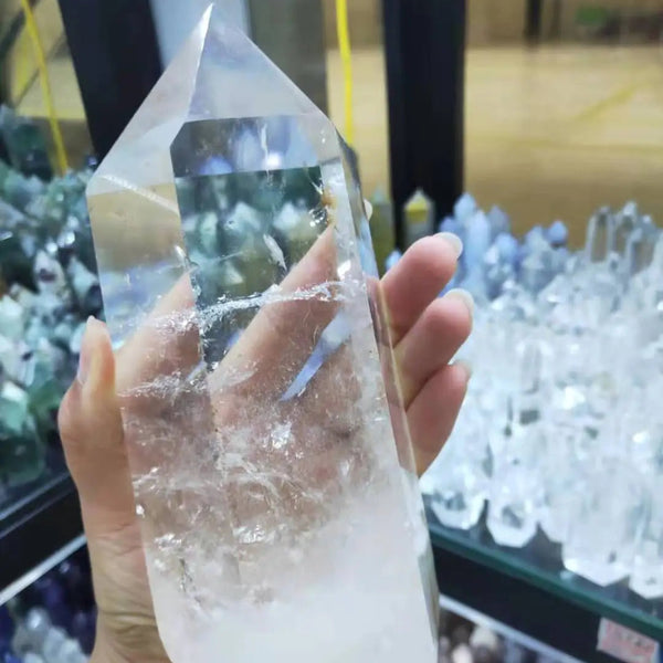 Clear Quartz Crystal Point-ToShay.org