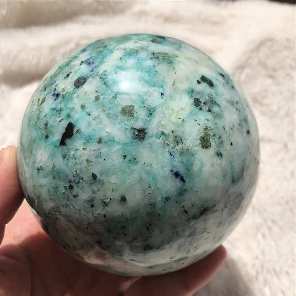 Green Phoenix Stone Ball-ToShay.org