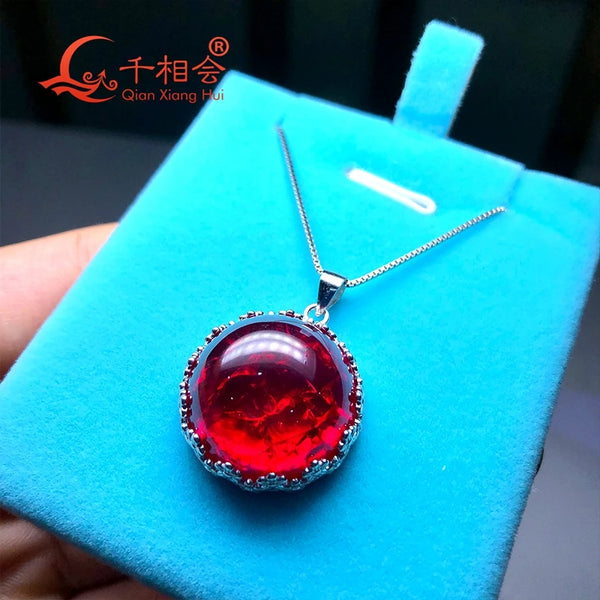 Red Ruby Pendant-ToShay.org