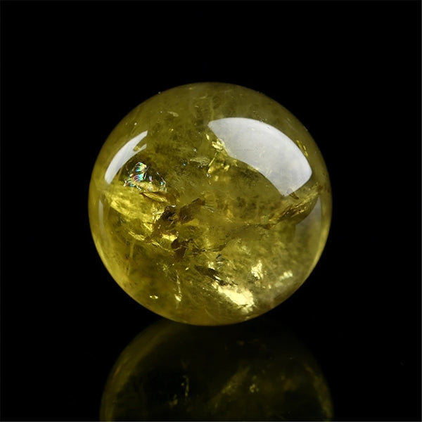 Yellow Citrine Crystal Ball-ToShay.org