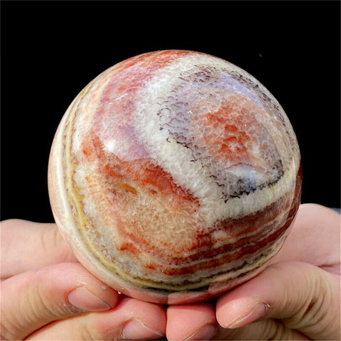 Red Pork Stone Ball-ToShay.org