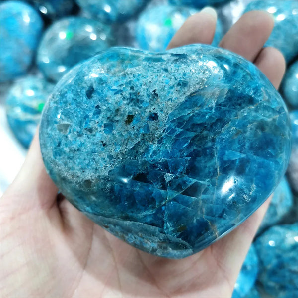 Blue Apatite Heart-ToShay.org