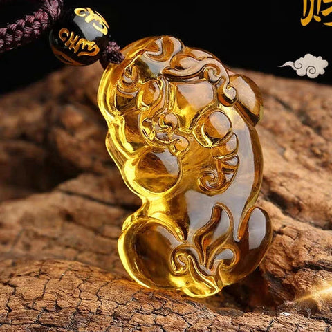 Yellow Citrine Quartz Pi Xiu-ToShay.org