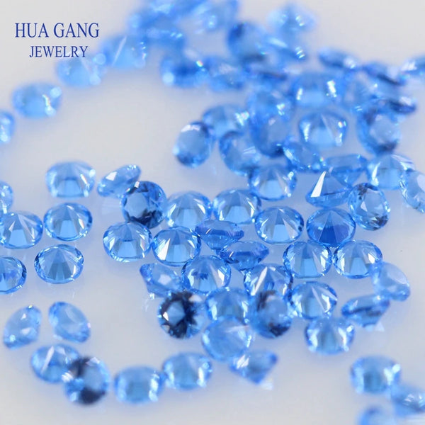 Blue Crystal Cut Gemstones-ToShay.org