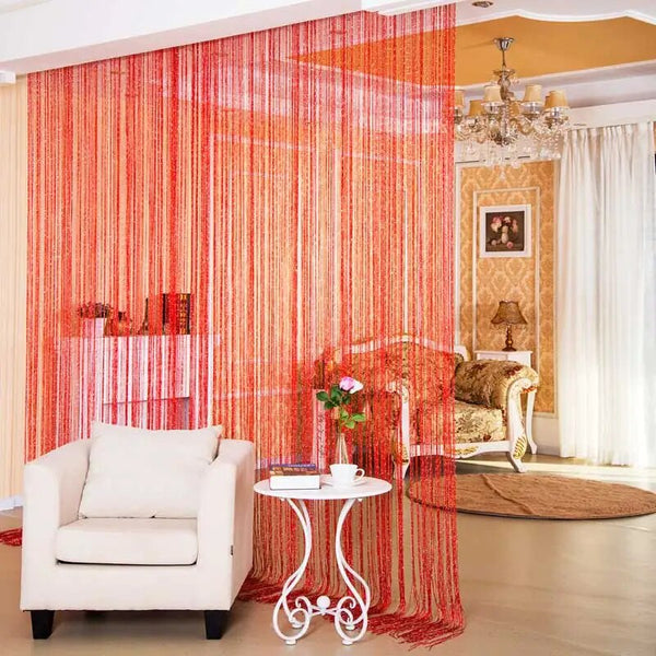 String Curtains Shiny Tassel-ToShay.org