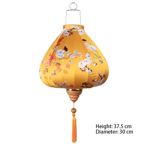 Flower Print Lantern-ToShay.org