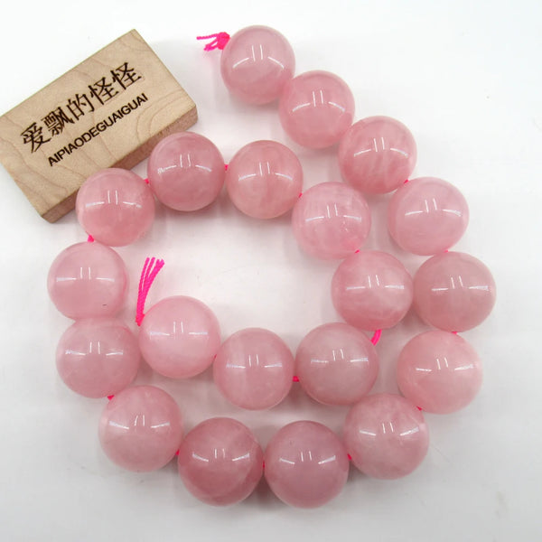 Pink Rose Quartz Beads-ToShay.org