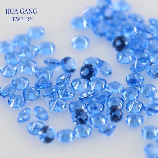 Blue Crystal Cut Gemstones-ToShay.org
