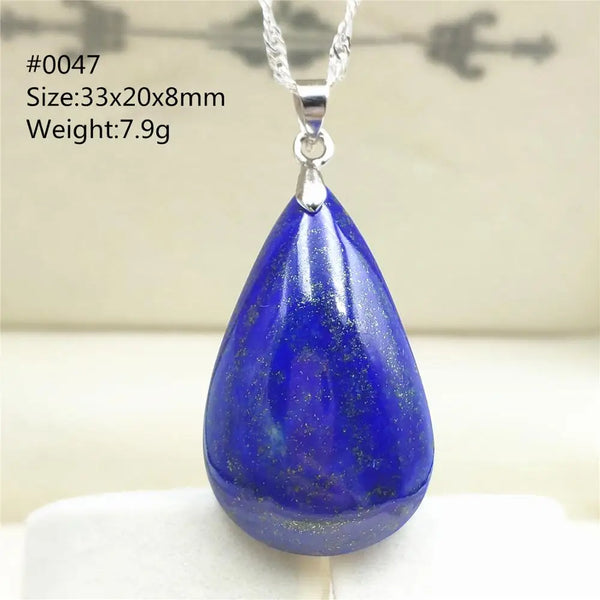 Blue Lapis Lazuli Pendant-ToShay.org