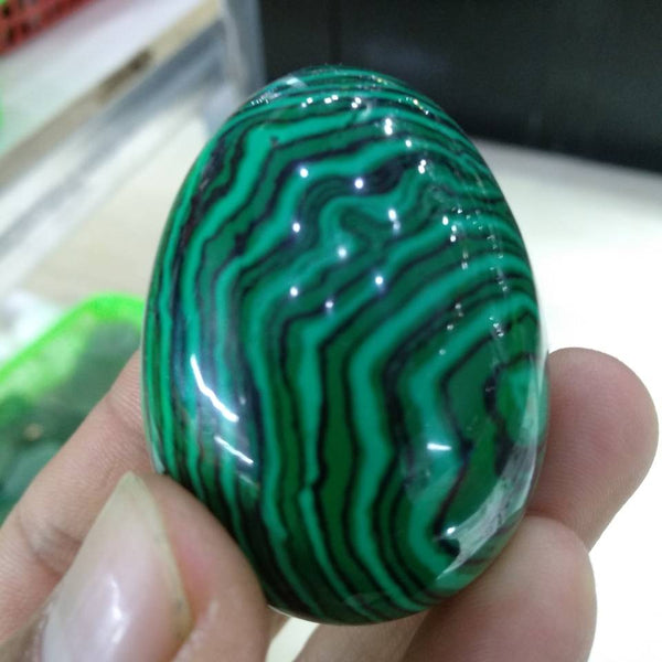 Green Malachite Egg-ToShay.org