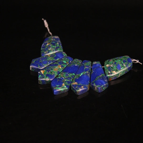 Blue Emperor Stone Beads-ToShay.org