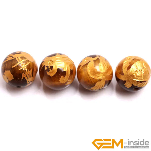 Yellow Tiger Eye Beads-ToShay.org