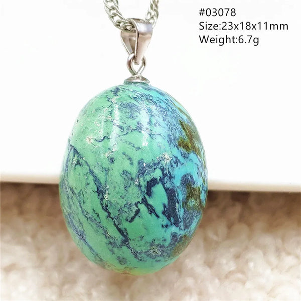 Blue Turquoise Pendant-ToShay.org