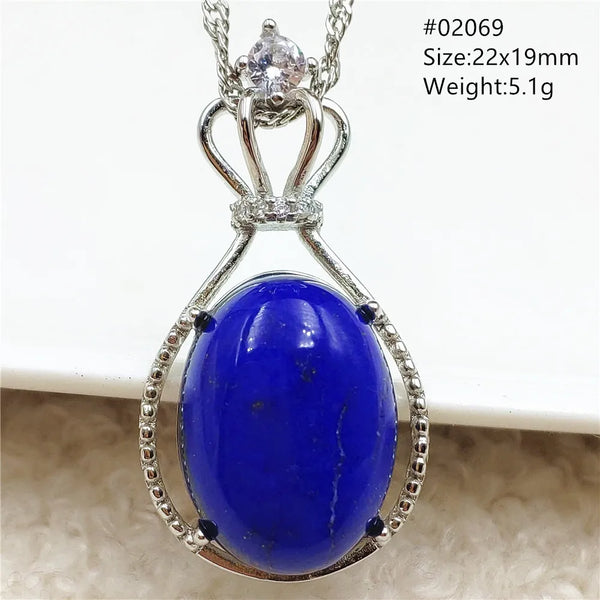 Blue Lapis Lazuli Pendant-ToShay.org