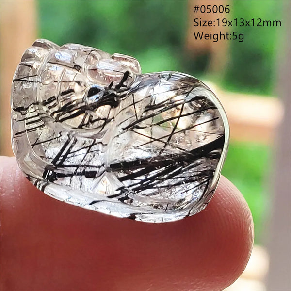 Black Rutilated Quartz Pi Xiu-ToShay.org