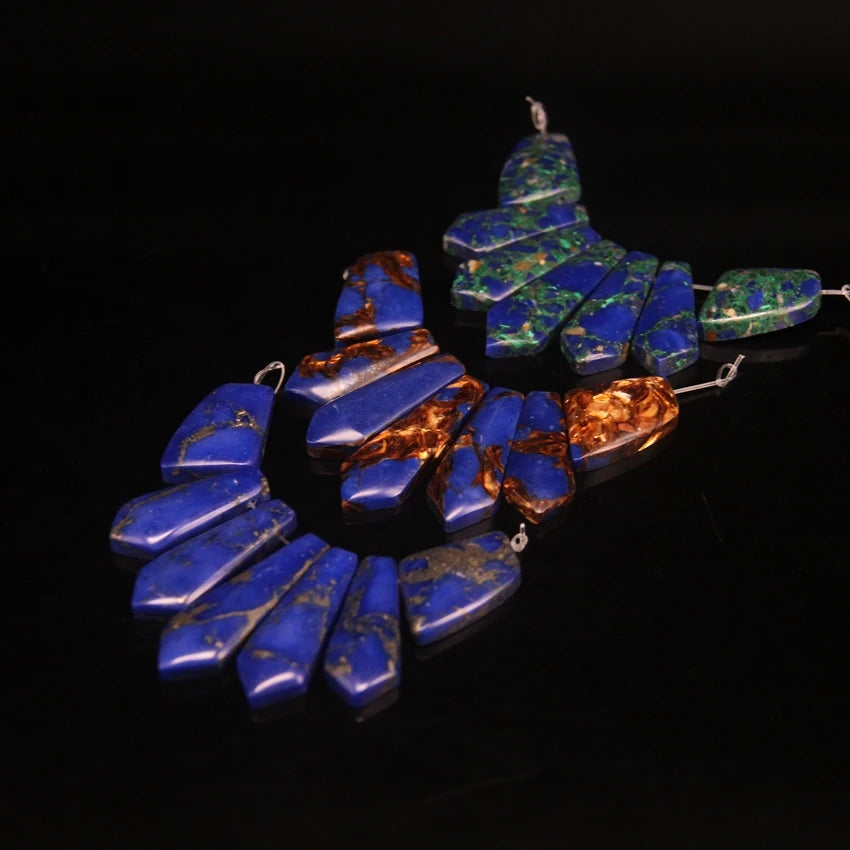 Blue Emperor Stone Beads-ToShay.org