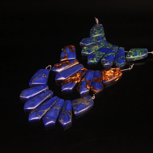 Blue Emperor Stone Beads-ToShay.org