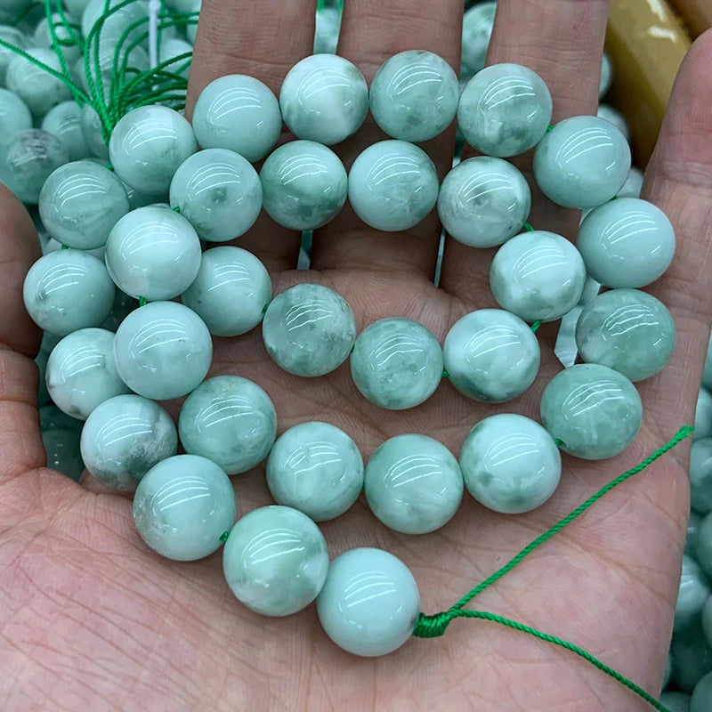 Green Angelite Beads-ToShay.org