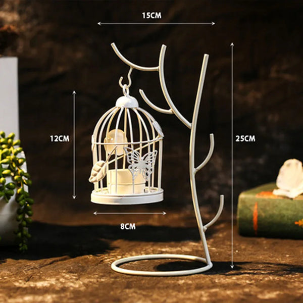 Bird Cage Candle Holders-ToShay.org
