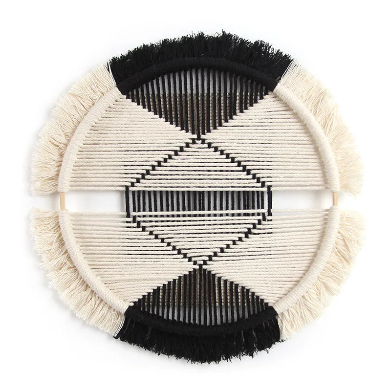 Macrame Hoop Wall Hanging-ToShay.org
