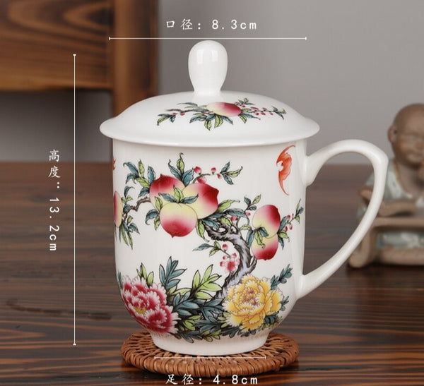 Glazed Ceramic Tea Cup-ToShay.org