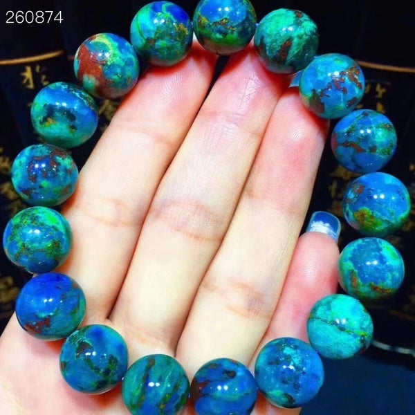 Blue Malachite Azurite Bracelet-ToShay.org