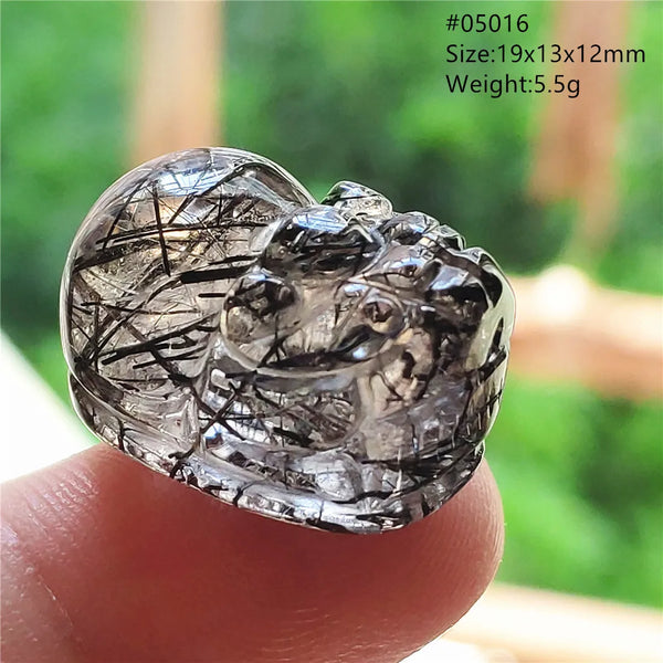 Black Rutilated Quartz Pi Xiu-ToShay.org