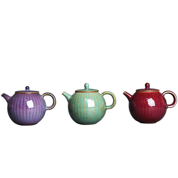 Glazed Ceramic Teapot-ToShay.org