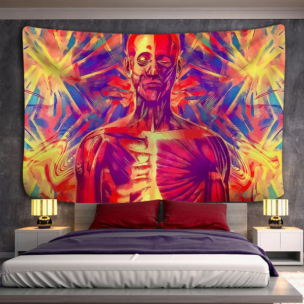 Chakra Meditation Tapestry-ToShay.org