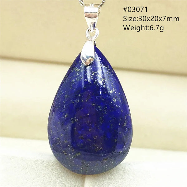 Blue Lapis Lazuli Pendant-ToShay.org