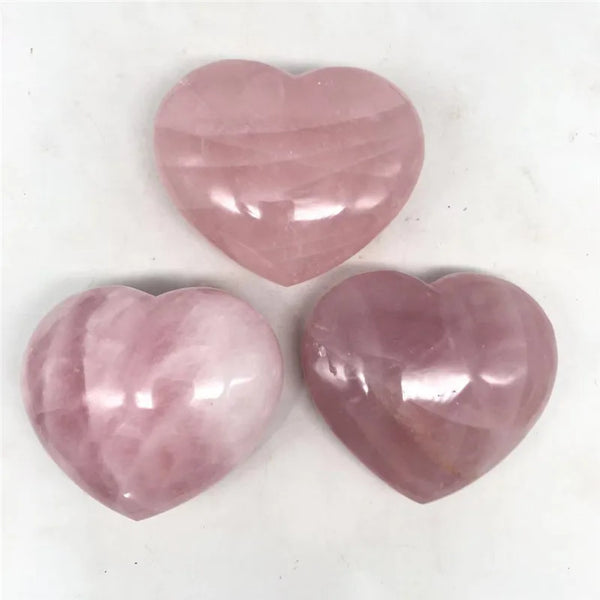 Pink Rose Quartz Heart-ToShay.org