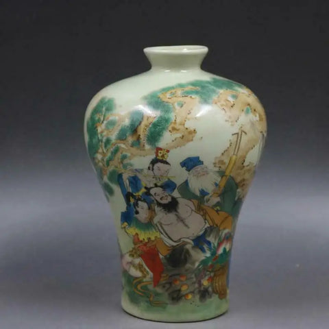 Eight Immortals Character Vase-ToShay.org