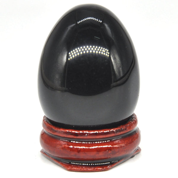 Black Obsidian Egg-ToShay.org